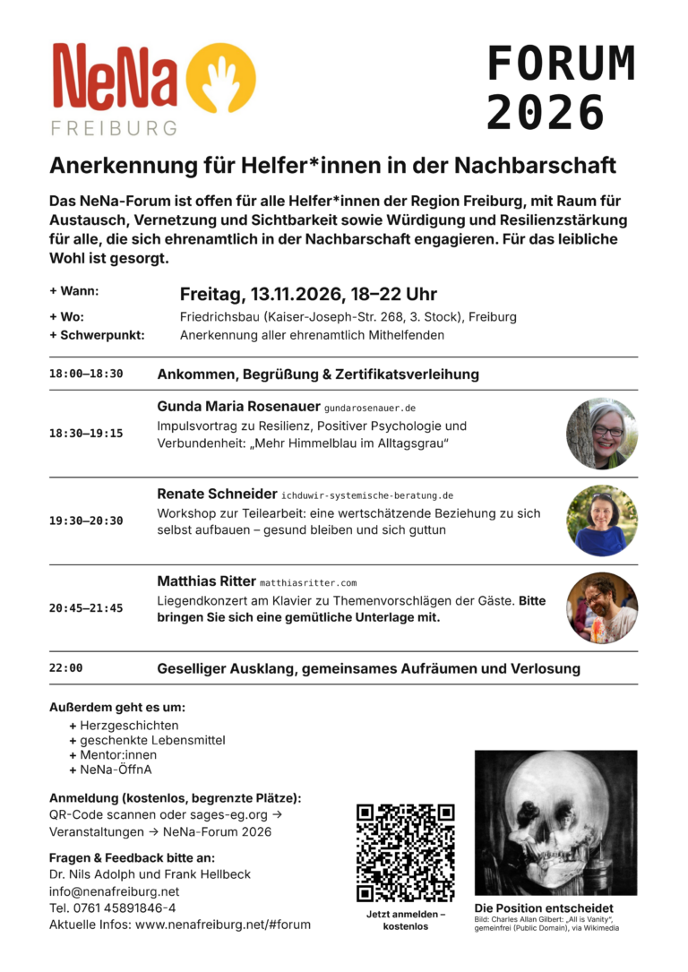 Flyer NeNa-Forum am 13.11.2026